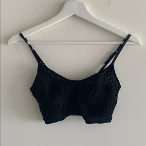 Urban outfitters knit mesh bralette